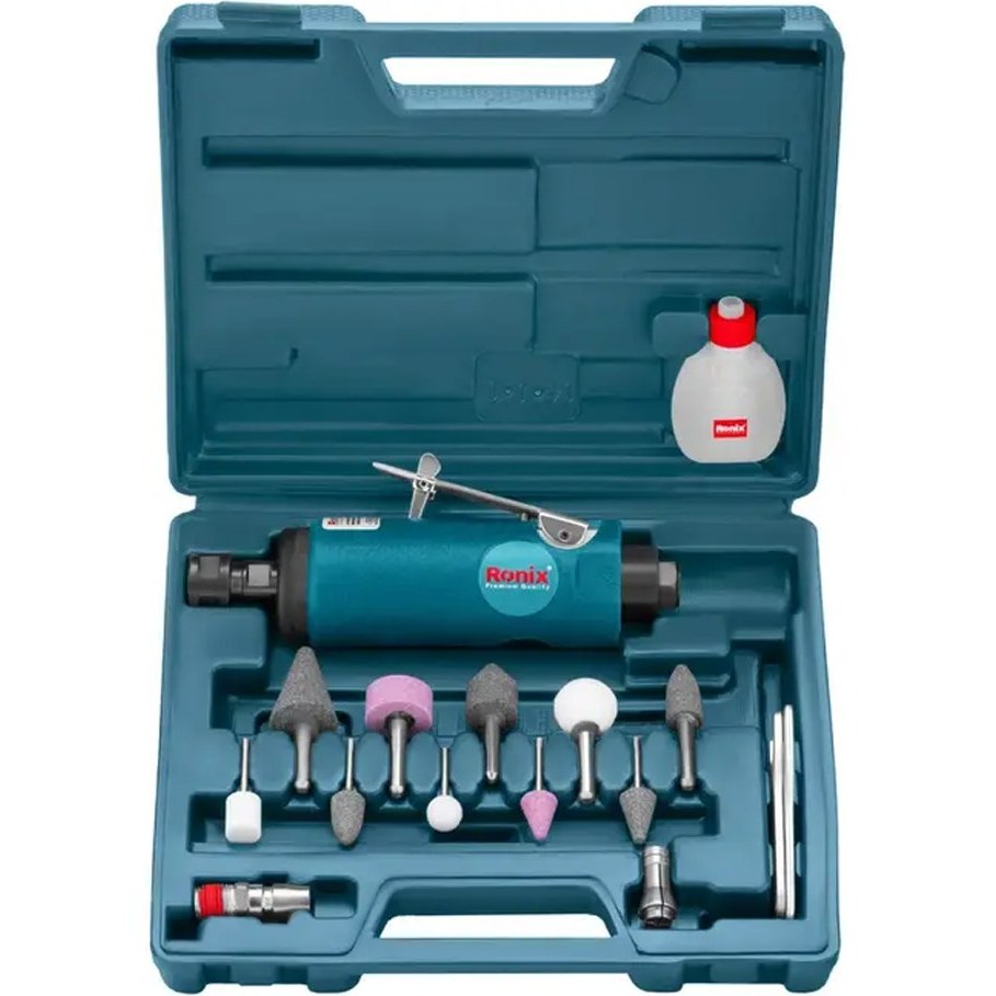 کیت فرز انگشتی بادی رونیکس مدل RA-1802 ۱۶ پارچه