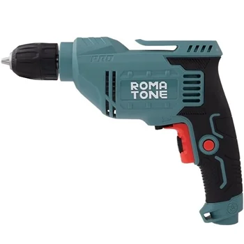 دریل برقی روماتون مدل ۳۱۸۰ سه نظام اتوماتیک ۴۵۰ وات