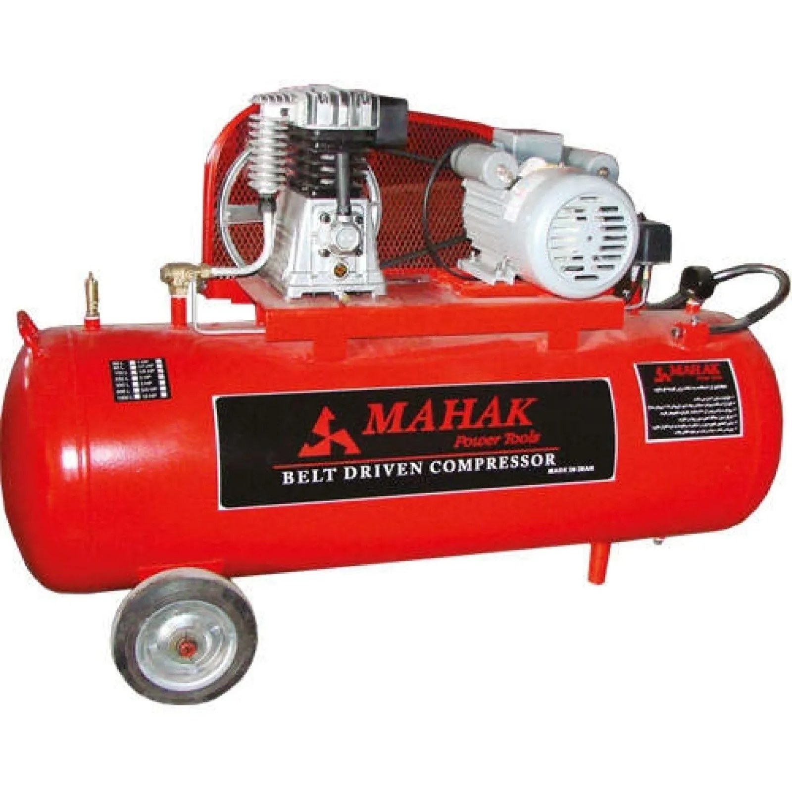 کمپرسور هوا محک مدل AP251 ظرفیت ۲۵۰ لیتر روغنی