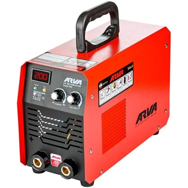 اینورتر جوشکاری آروا مدل 2184 ظرفیت ۲۰۰ آمپر IGBT کامپکت