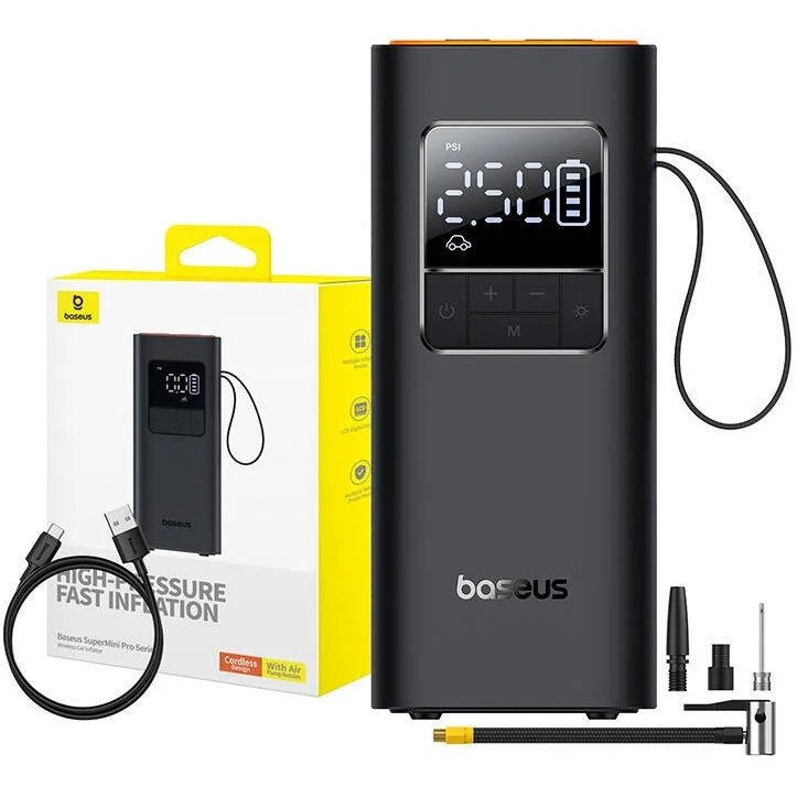 کمپرسور باد شارژی باسئوس مدل SuperMini Pro BS-CG016