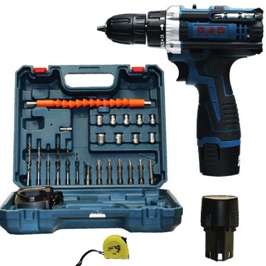 دریل شارژی تک باتری پی ای پی مدل CD-1225